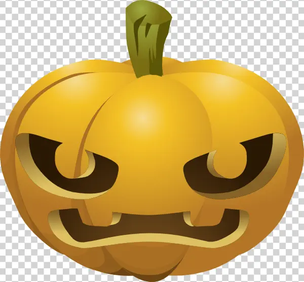 Halloween Jack-o'-Lantern Pumpkin PNG Transparent Background