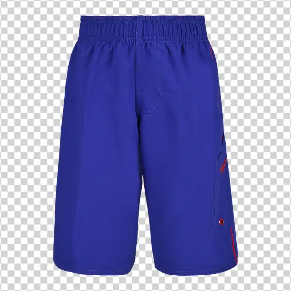 Blue Speedo Swim Shorts PNG Transparent