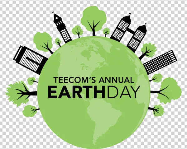 TEECOM's Annual Earth Day Logo PNG