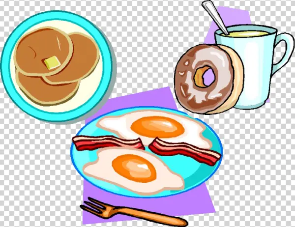 Breakfast Spread Clip Art PNG Transparent