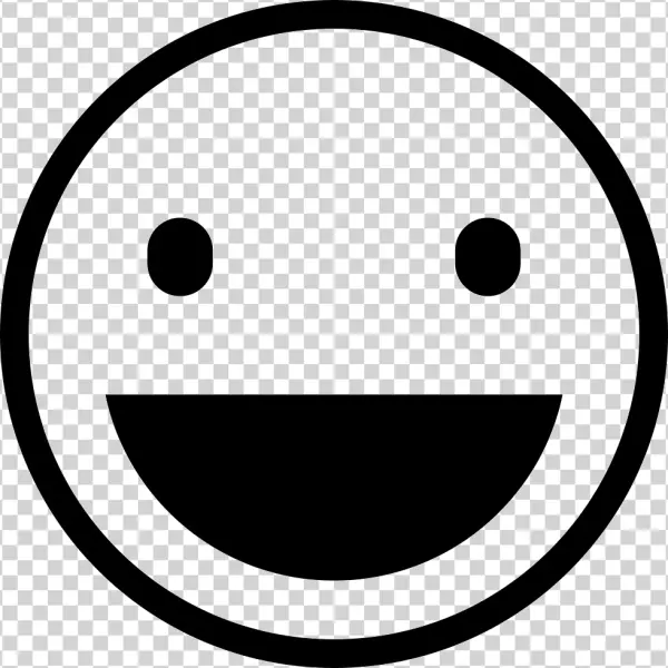 Happy Face Icon Transparent Background PNG