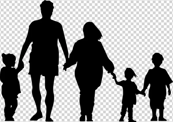 Solid Black Color PNG Transparent Background