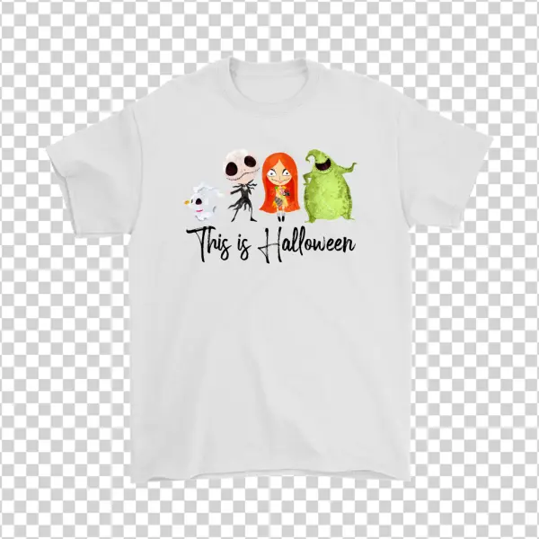 Nightmare Before Christmas Characters This is Halloween PNG
