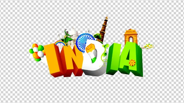 India Cultural Heritage Design PNG Transparent Background