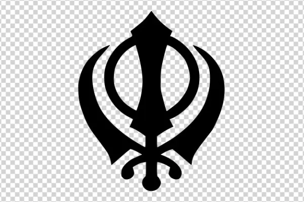 Sikh Khanda Symbol PNG Transparent