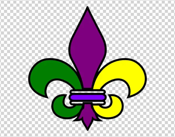 Mardi Gras Fleur-de-lis Symbol PNG