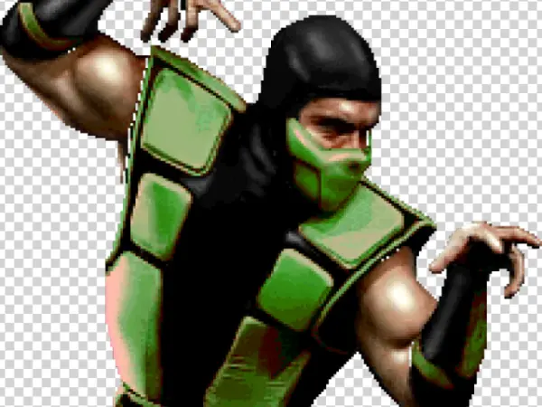 Reptile Mortal Kombat Character PNG