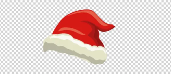 Red Santa Hat PNG Transparent Background