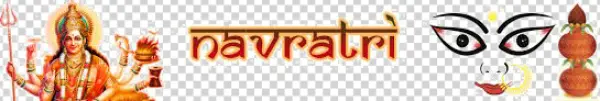 Navratri Festival Goddess Durga PNG Transparent