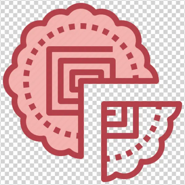 Red Certificate Corner Icon PNG