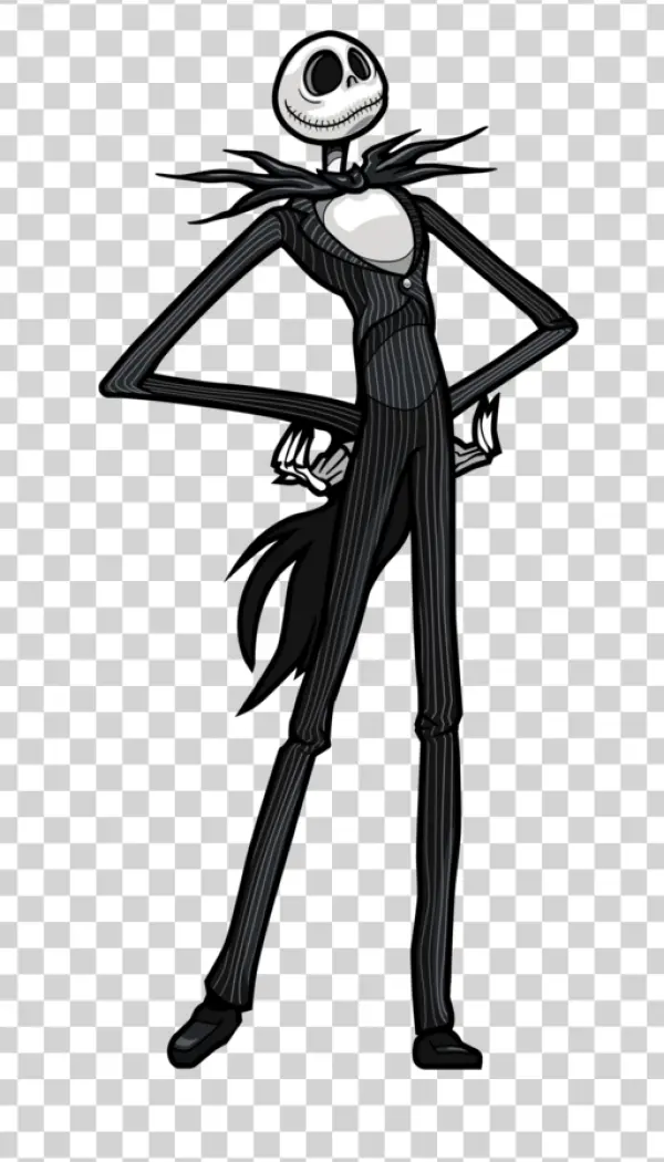 Jack Skellington PNG Transparent Background