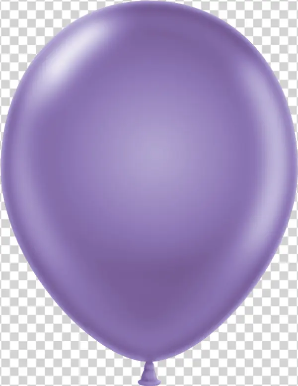 Purple Balloon PNG Transparent Background
