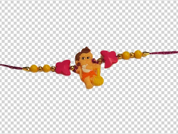 Baby Hanuman Rakhi PNG Transparent Background