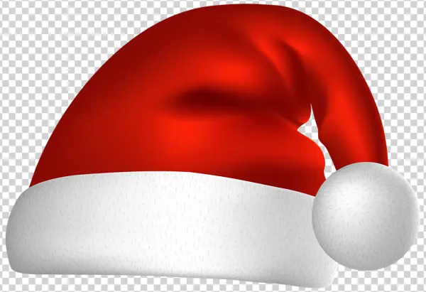 Santa Hat PNG Transparent Background