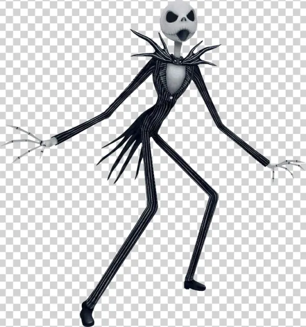 Jack Skellington PNG Transparent Background