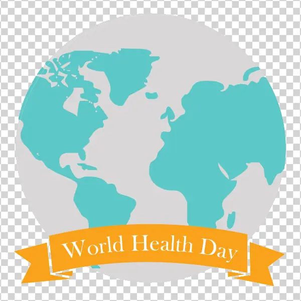 World Health Day Globe PNG Transparent Background