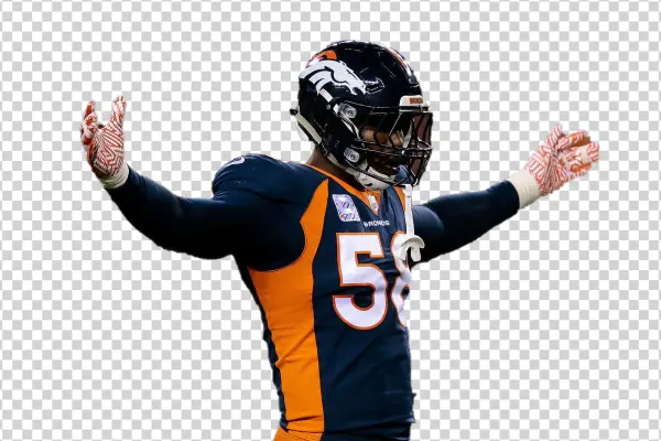Denver Broncos Player #58 Transparent PNG