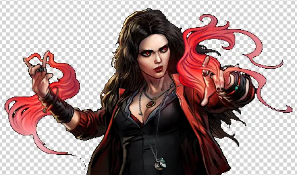 Scarlet Witch Marvel Magic PNG Transparent