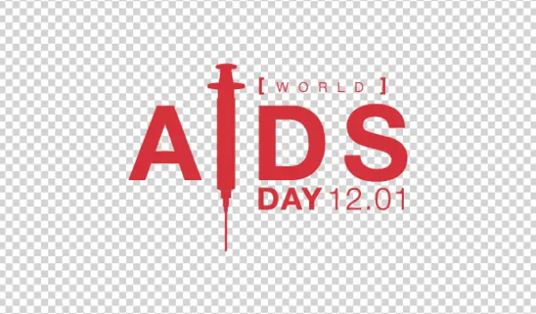 World AIDS Day Syringe Logo Transparent PNG