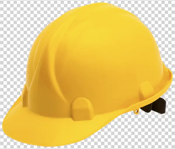 Yellow Construction Hard Hat PNG