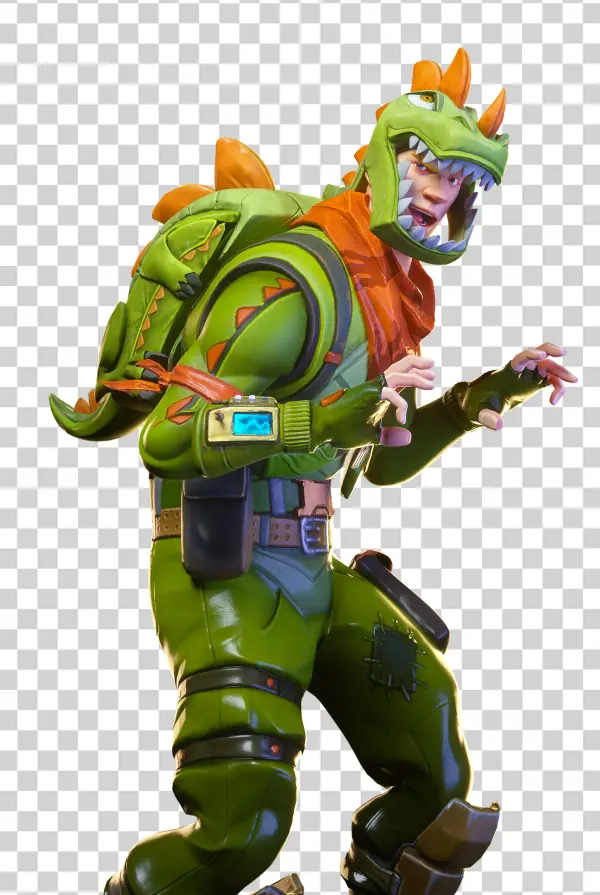 Fortnite Rex Skin Transparent PNG