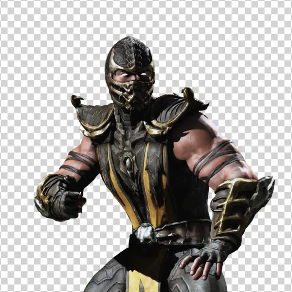 Scorpion Mortal Kombat Character PNG