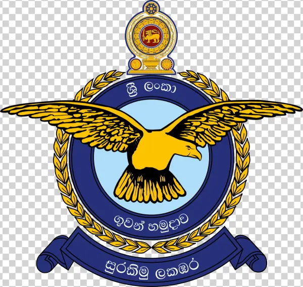 Sri Lanka Air Force Logo PNG Transparent Background