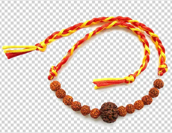 Rudraksha Mala Bracelet PNG Transparent