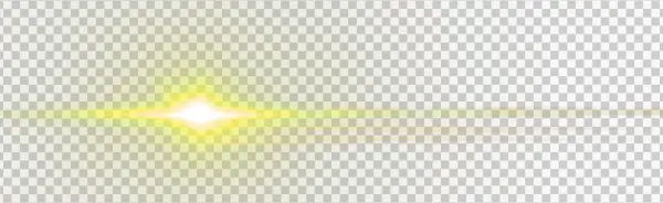 Yellow Light Flare PNG Transparent Background