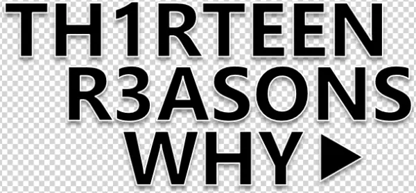 Thirteen Reasons Why Logo PNG Transparent