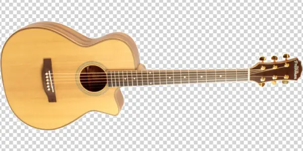 Acoustic Guitar Transparent Background PNG