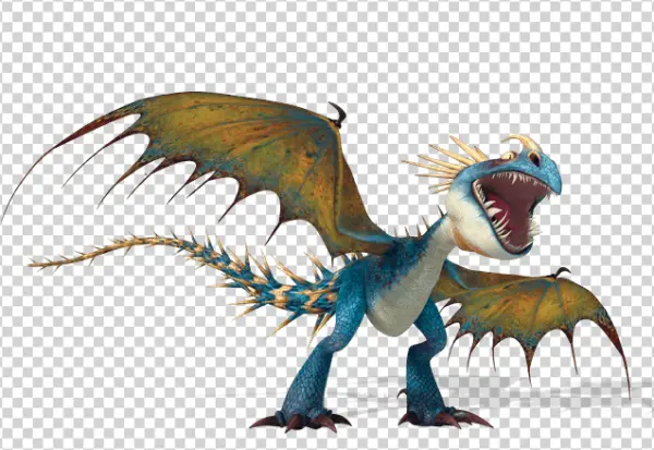 Deadly Nadder Dragon PNG Transparent Background