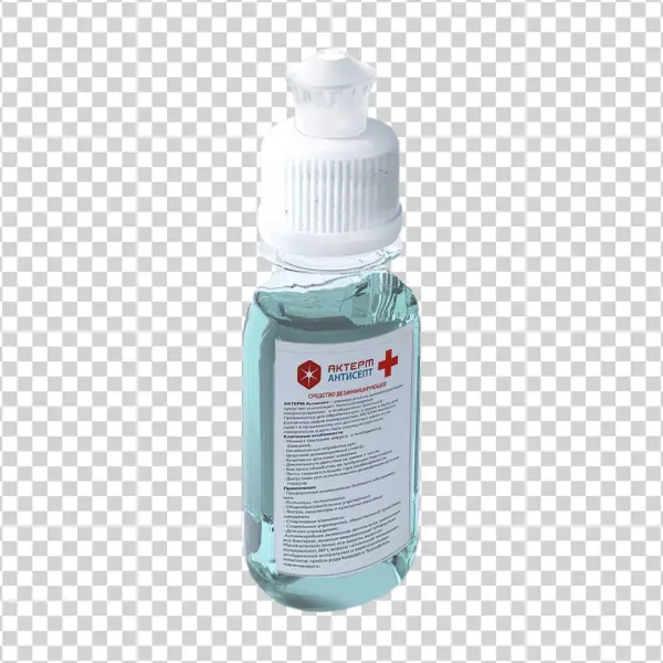 Hand Sanitizer Bottle PNG Transparent Background