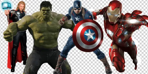 Avengers Superheroes Transparent PNG
