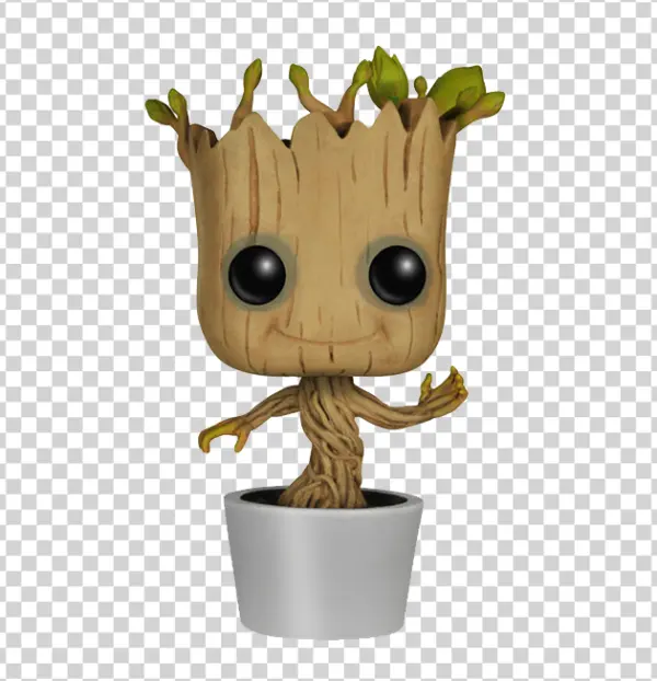 Baby Groot Funko Pop Figurine PNG