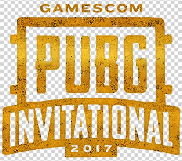 Gamescom PUBG Invitational 2017 Logo PNG Transparent