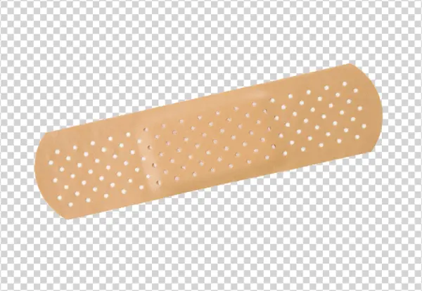 Adhesive Bandage Strip PNG Transparent Background
