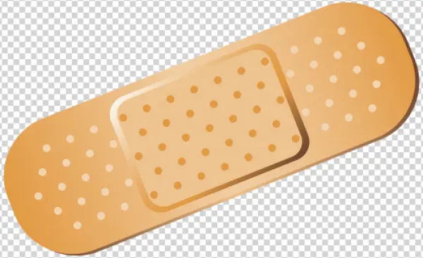 Adhesive Bandage PNG Transparent Background