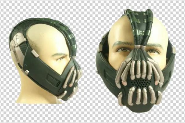Bane Mask from The Dark Knight Rises PNG Transparent Background
