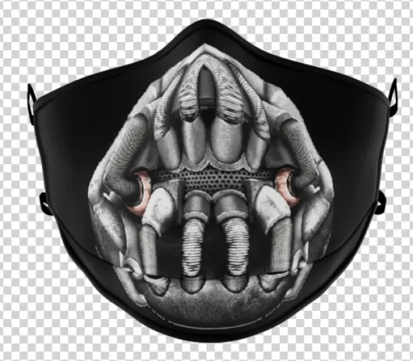 Bane Style Face Mask PNG Transparent