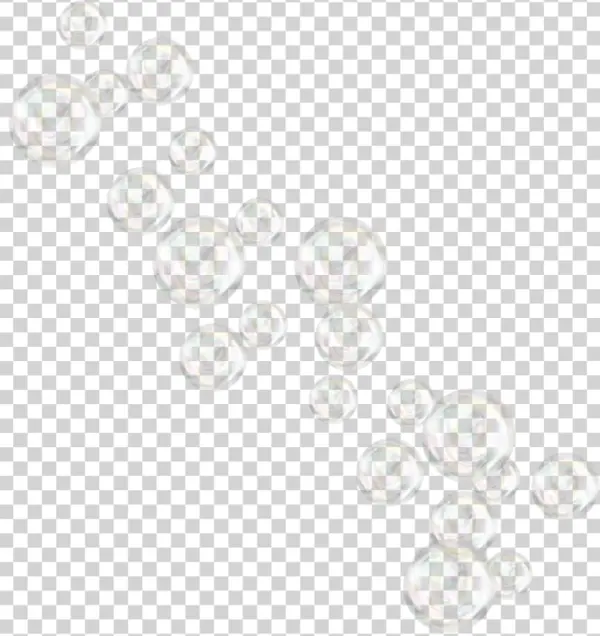 Iridescent Bubbles PNG Transparent Background