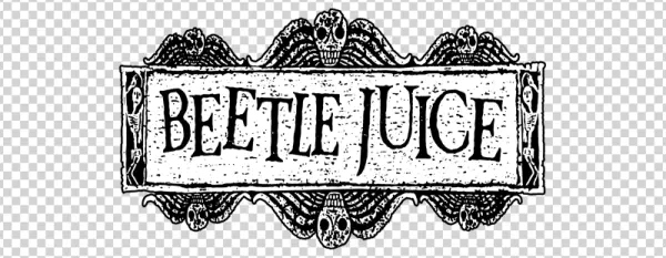 Beetlejuice Movie Logo PNG Transparent Background