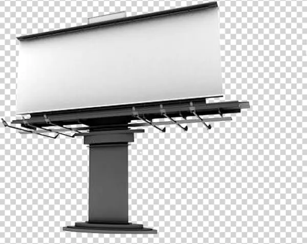 Blank Advertising Billboard PNG Transparent