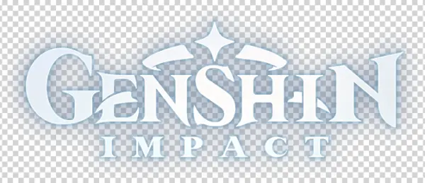 Genshin Impact Logo PNG Transparent Background