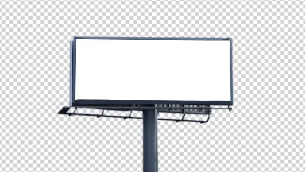 Blank Billboard PNG Transparent Background