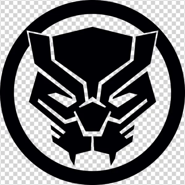Black Panther Logo Transparent Background