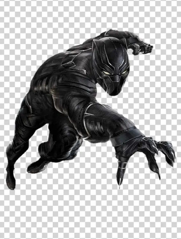 Black Panther Marvel Character PNG