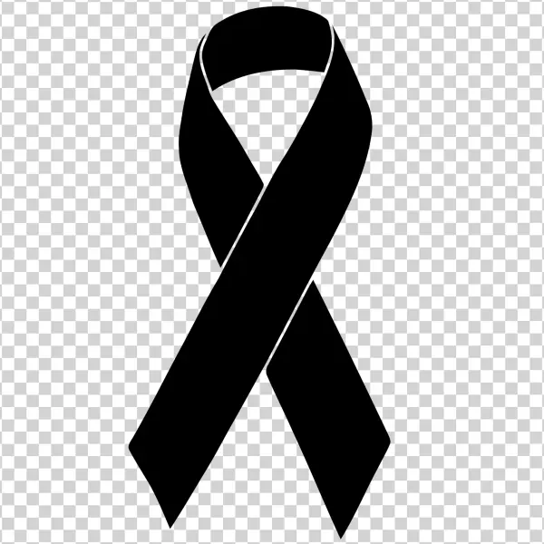 Pure Black Transparent Background PNG