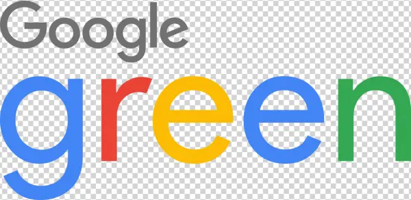 Google Green Logo PNG Transparent Background