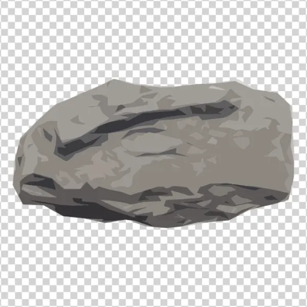 Grey Rock Transparent PNG